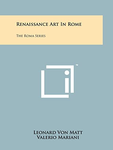 Renaissance Art in Rome