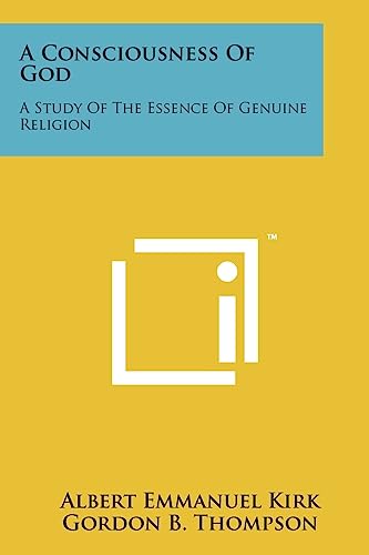 A Consciousness of God