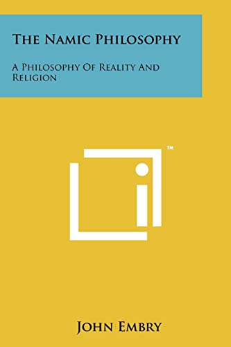 The Namic Philosophy cover