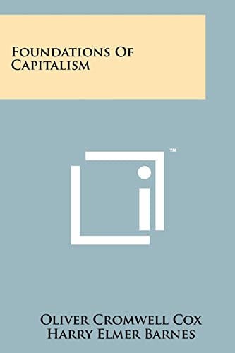 Foundations Of Capitalism