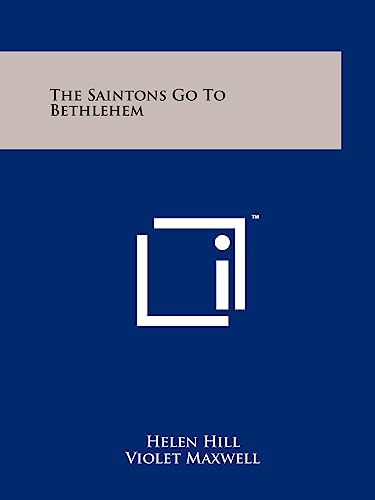 The Saintons Go to Bethlehem cover