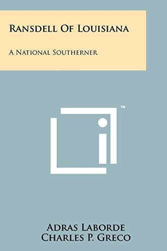 Ransdell of Louisiana cover
