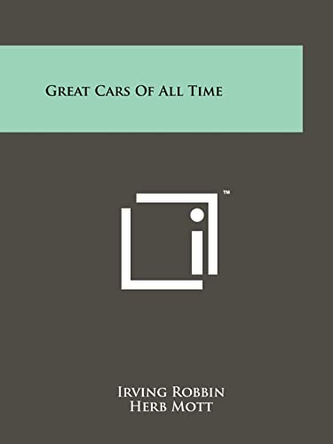 Great Cars of All Time cover