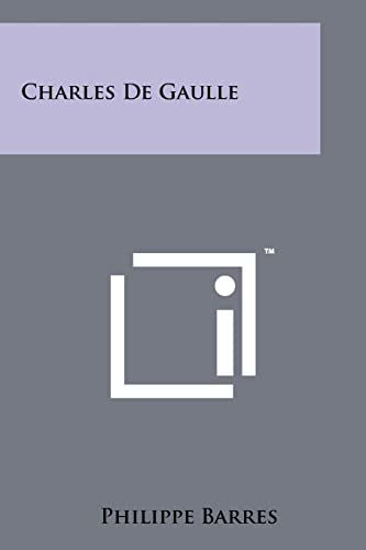 Charles de Gaulle cover