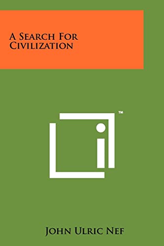 A Search For Civilization cover