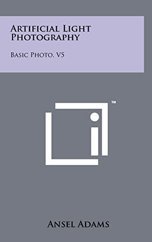 Artificial Light Photography cover