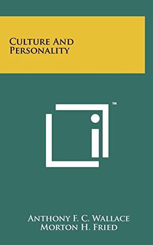 Culture And Personality cover