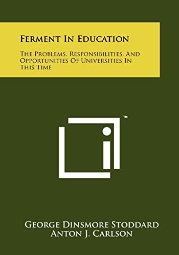 Ferment In Education cover
