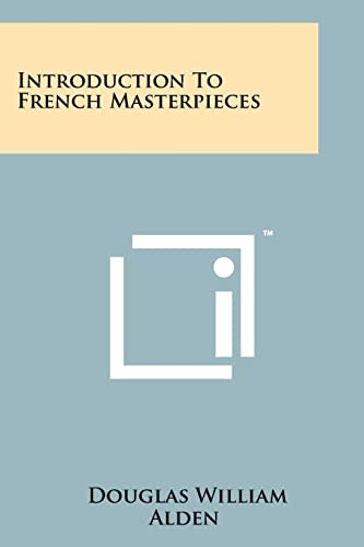 Introduction to French Masterpieces cover