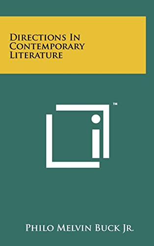 Directions In Contemporary Literature cover