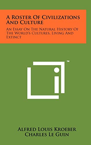 A Roster of Civilizations and Culture cover
