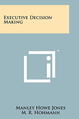 Executive Decision Making cover
