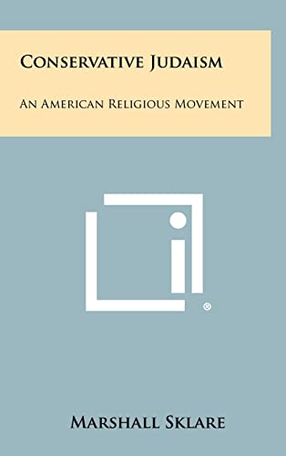 Conservative Judaism cover