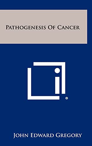 Pathogenesis of Cancer cover