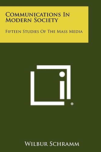 Communications In Modern Society cover