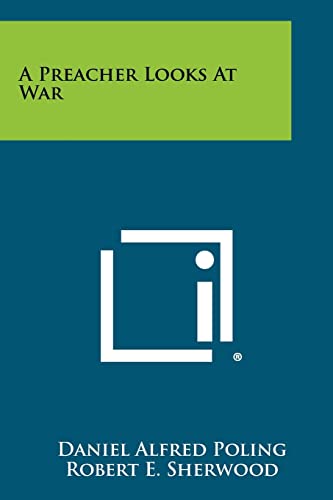 A Preacher Looks at War cover