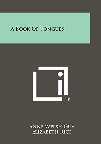 A Book Of Tongues cover