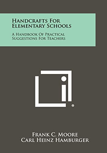 Handcrafts for Elementary Schools cover