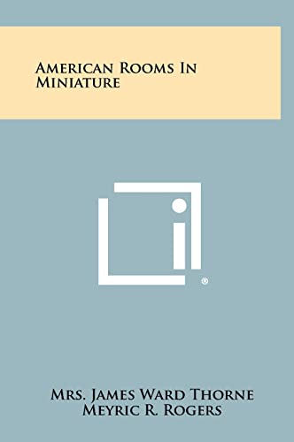 American Rooms In Miniature cover