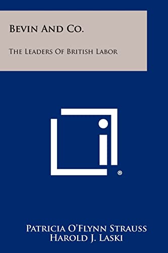Bevin and Co. cover