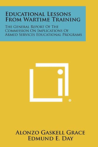 Educational Lessons from Wartime Training cover