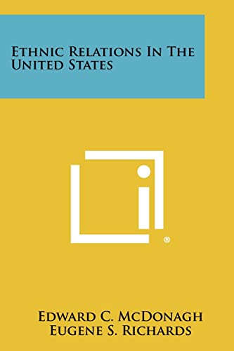 Ethnic Relations in the United States cover