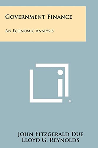 Government Finance cover