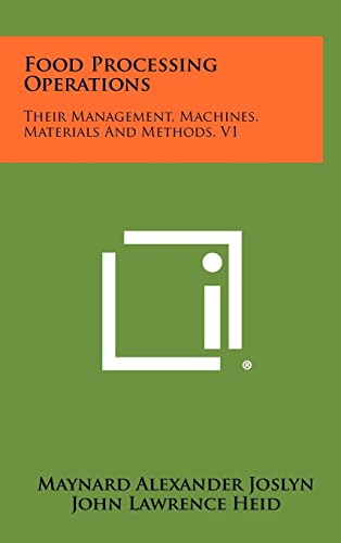 Food Processing Operations cover
