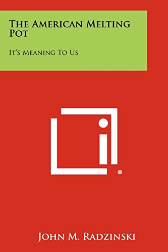The American Melting Pot cover