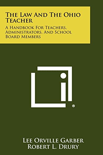 The Law and the Ohio Teacher