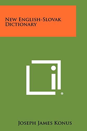 New English-Slovak Dictionary