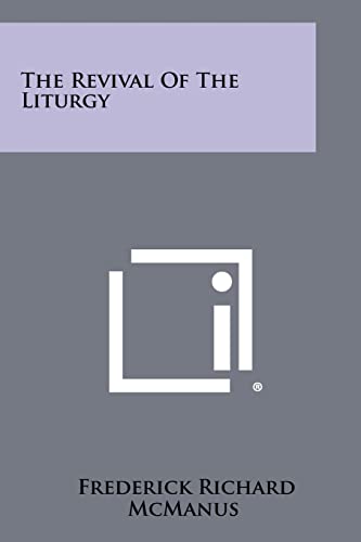 The Revival of the Liturgy cover