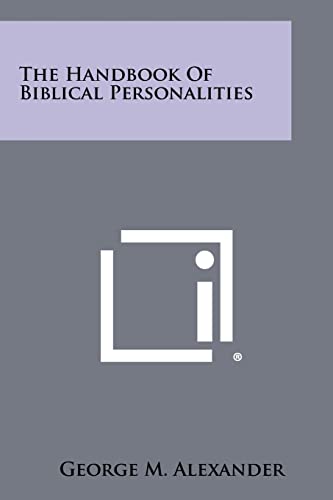The Handbook of Biblical Personalities