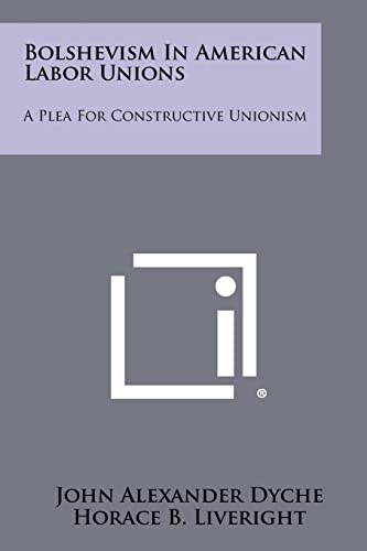 Bolshevism in American Labor Unions cover