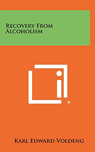 Recovery From Alcoholism cover