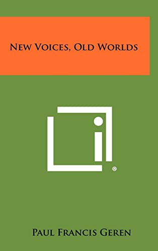 New Voices, Old Worlds cover