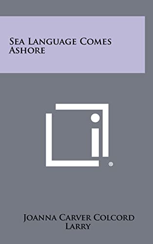 Sea Language Comes Ashore cover