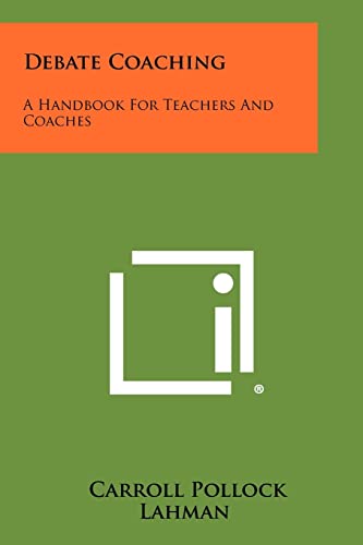 Debate Coaching