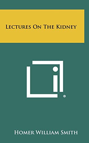 Lectures On The Kidney cover