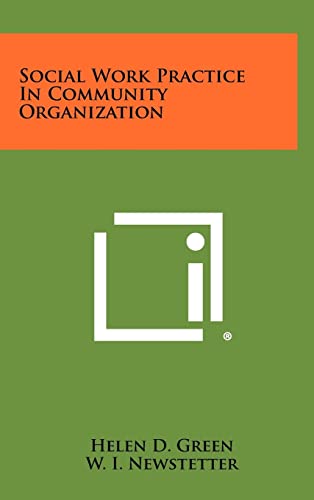 Social Work Practice in Community Organization cover