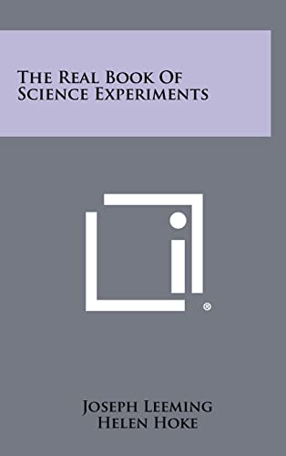 The Real Book Of Science Experiments cover