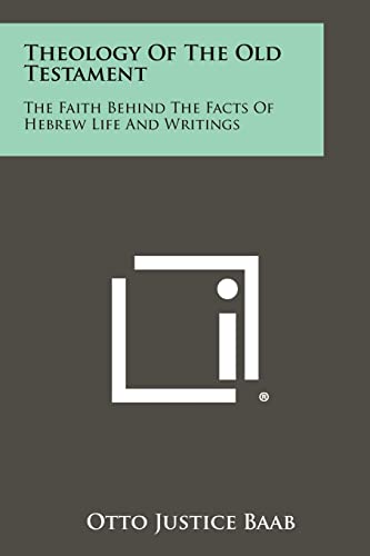 Theology Of The Old Testament cover