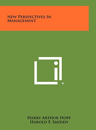 New Perspectives In Management