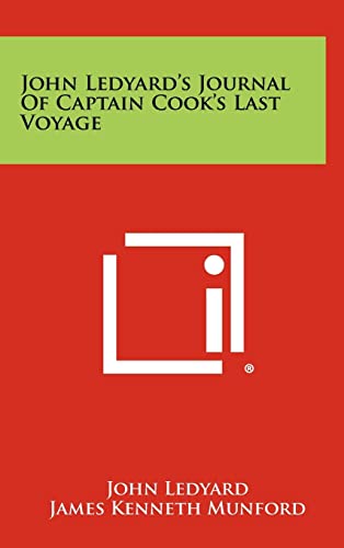 John Ledyard's Journal Of Captain Cook's Last Voyage cover