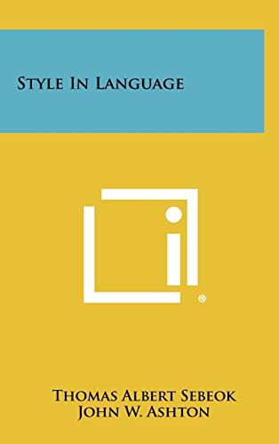 Style In Language cover