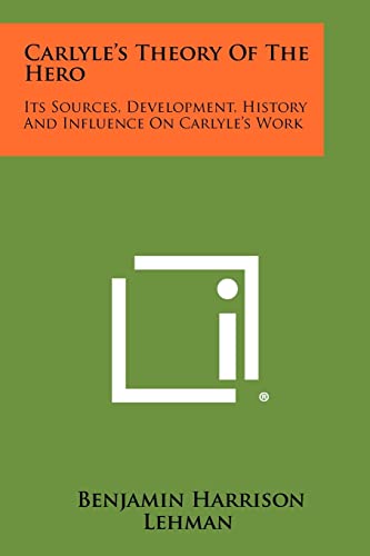 Carlyle's Theory of the Hero cover