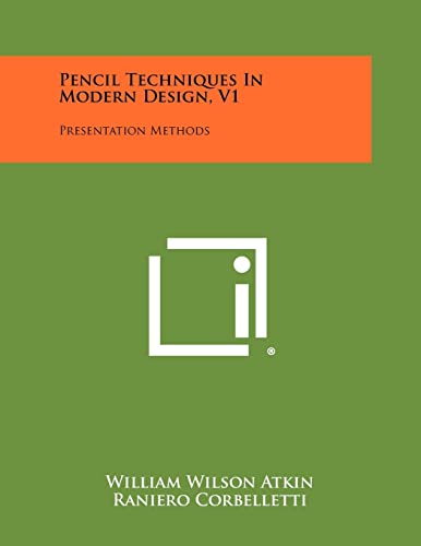 Pencil Techniques In Modern Design, V1 cover