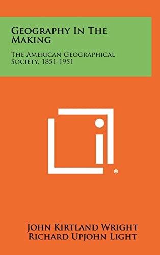 Geography in the Making cover