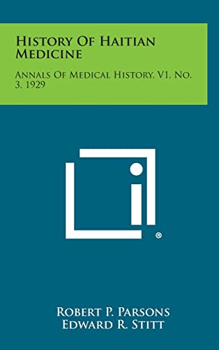History Of Haitian Medicine