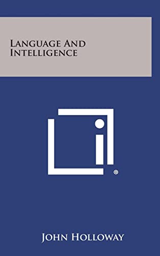 Language and Intelligence cover